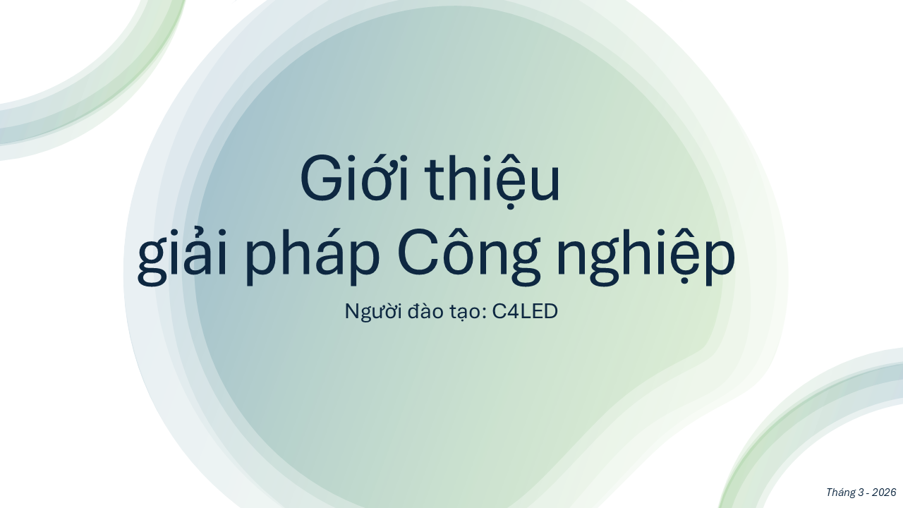 Giải pháp công nghiệp